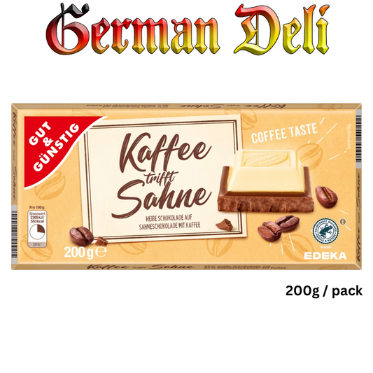 G+G - Schokolade Kaffee Sahne / Cream Coffee Chocolate 200g