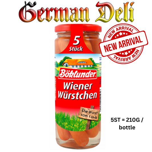 Boeklunder Wiener Wuerstchen 5stuck 210G