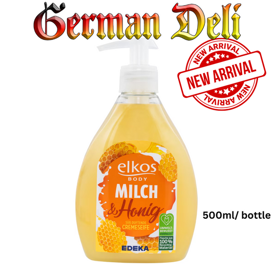 Elkos Cremeseife Fl. Honig 500ML