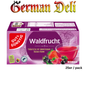 GUT & GÜNSTIG - WALDFRUCHT TEE / WILDFRUIT TEA 25 BAGS