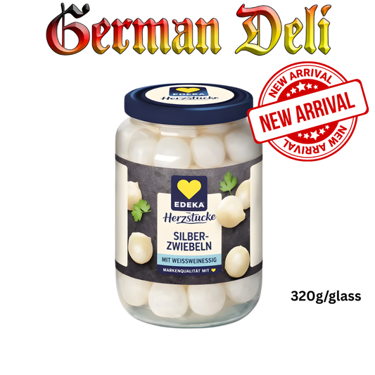 EDEKA - SILBERZWIEBELN / SILVER ONIONS 320G