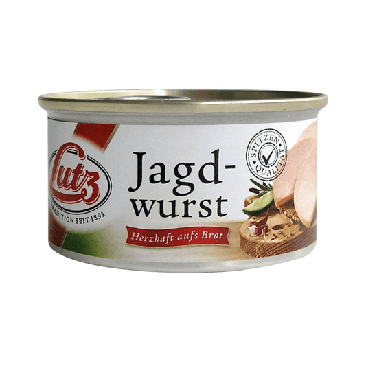 Lutz - Hunter Sausage - 125 g can / Jagdwurst