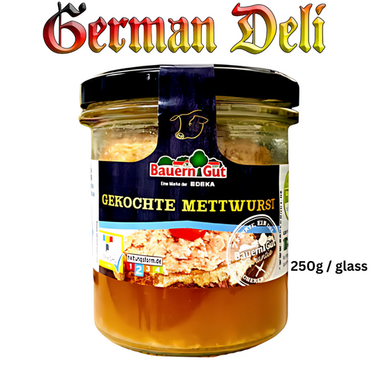 Bauern Gut - Cooked Sausage Spread 250 g glass / Mettwurst