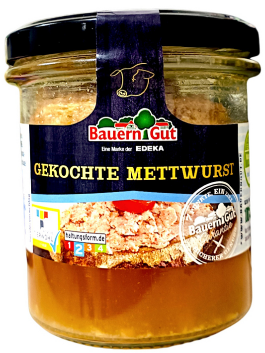 Bauern Gut - Cooked Sausage Spread 250 g glass / Mettwurst