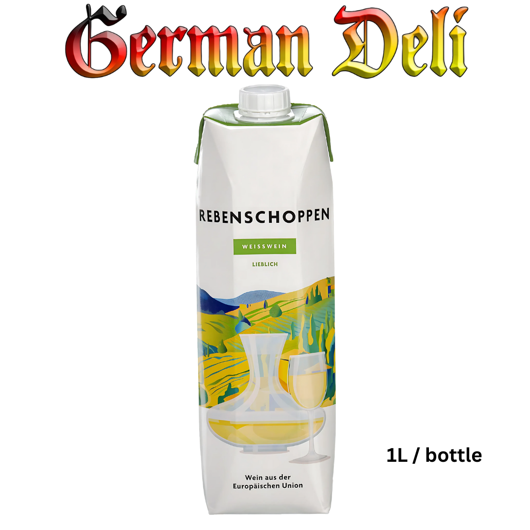 Rebenschoppen Weisswein Lieblich White Wine Sweet 1L German Deli rebenschoppen-weisswein-lieblich-white-wine-sweet-1l-german-deli