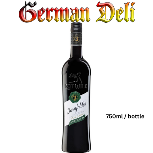 Rotwild Dornfelder Qba Halbtrocken 750ml