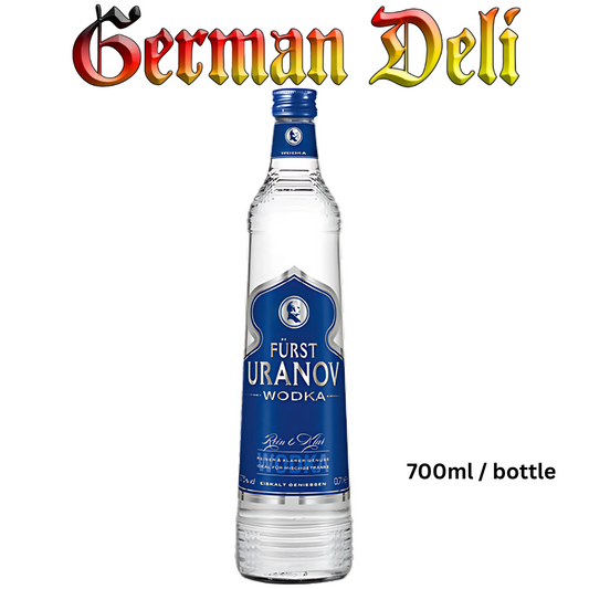 Fürst Uranov Wodka Rein & Klar 37.5% alc. Vol. 700ml