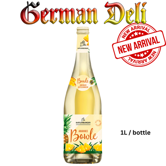Katlenburger Bowle Ananas / Punch Pineapple 7% Alc Vol. 1 Liter