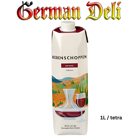 Rebenschoppen Tetra Rotwein Lieblich / Red Wine Sweet 1L