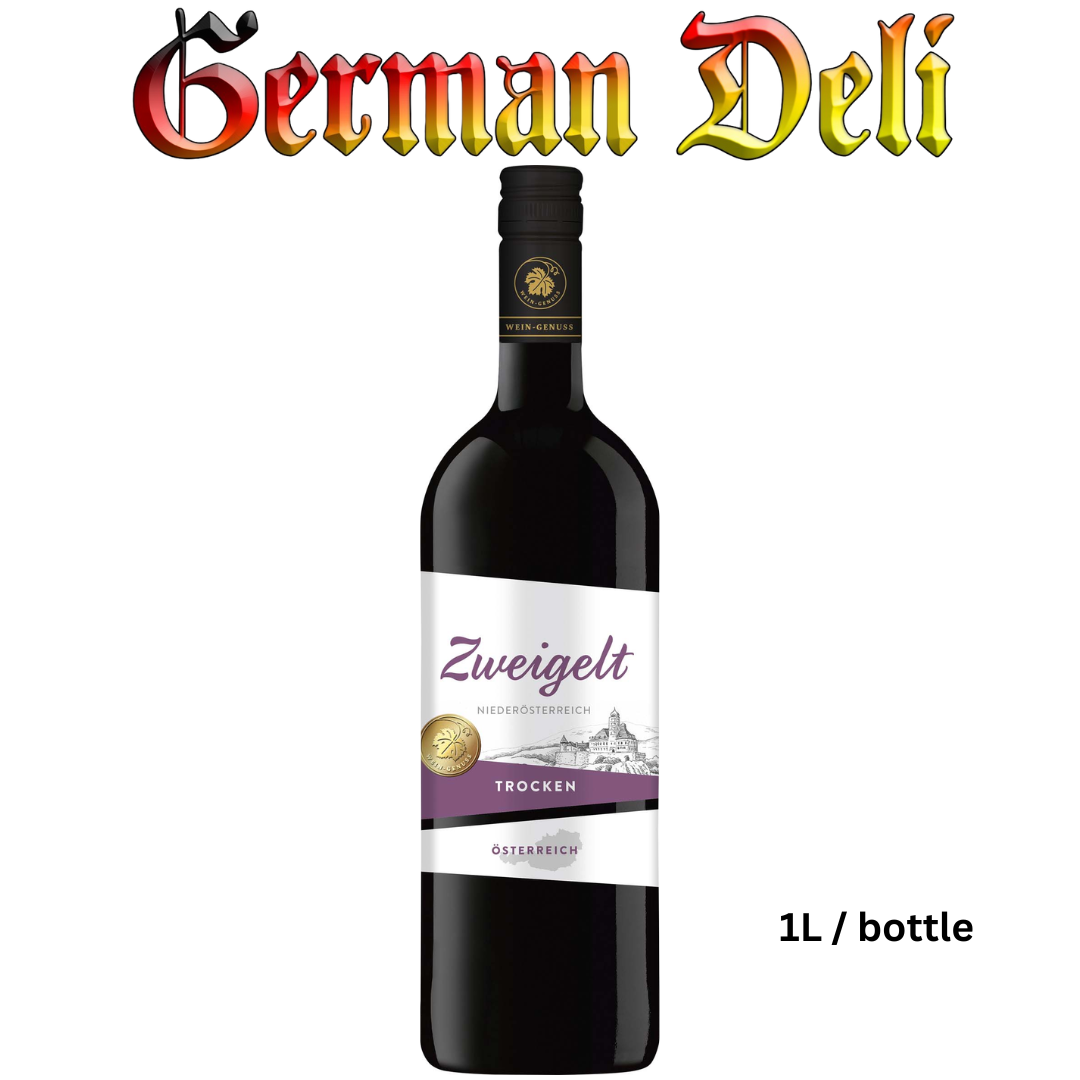 Wein Genuss Zweigelt Dry / Zwiegelt Trocken 1L btl