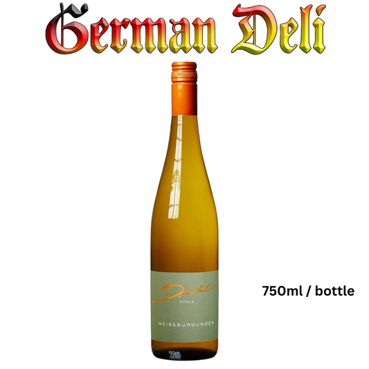 A. Deihl Weisser Burgunder Trocken / German White Wine Dry 0.75L