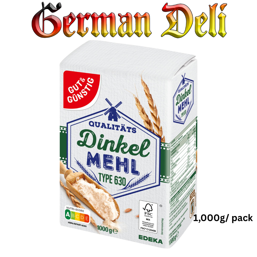 G+G - Dinkelmehl 630 - 1000 g pck / Dinkelmehl Type 630