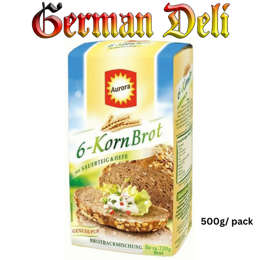 Aurora - 6 Grains Bread Mix - 500 g pck / 6-Korn-Backmischung