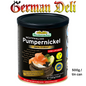 Mestermacher - Schwarzbrot "Pumpernickel" - 500 g Dose / Pumpernickel
