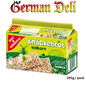G+G - Crisp Wholegrain Bread - 250 g pck / Knuspriges Vollkorn-Knäckebrot