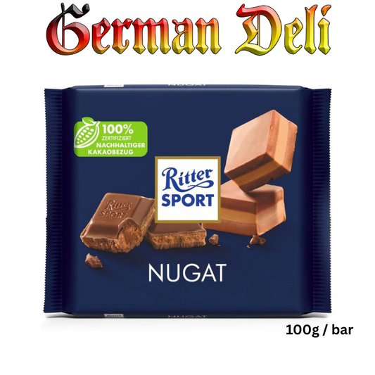 Ritter Sport - Nougat - 100 g bar / Nougatschokolade