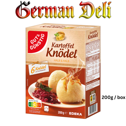 G+G - Potato Dumplings half and half - 6er pck / Kartoffelklöße halb und halb