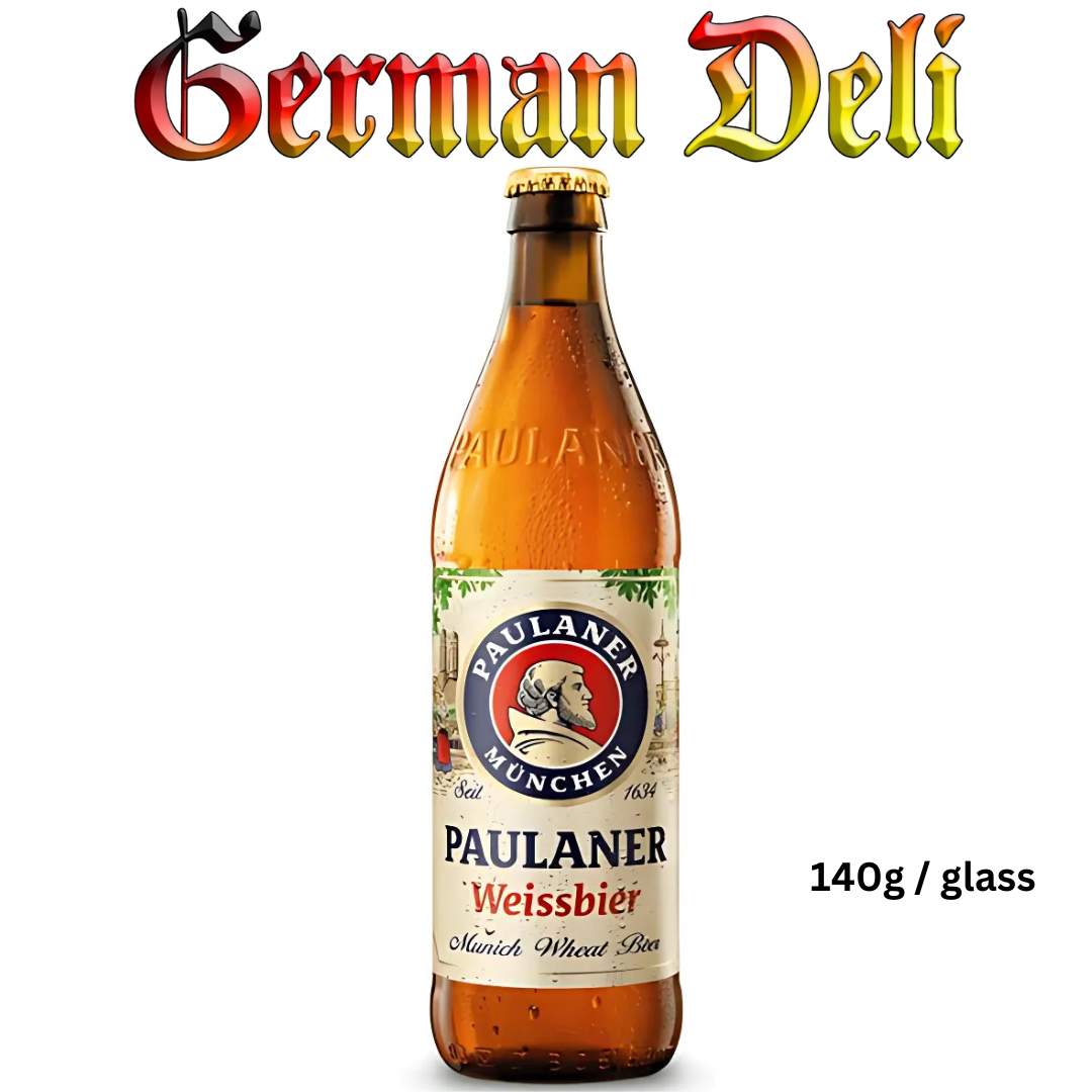 Paulaner Hefe Weissbier Naturtrüb 500ml Bottle