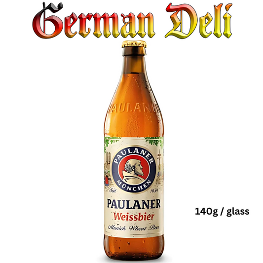 Paulaner Hefe Weissbier Naturtrüb 500ml Bottle
