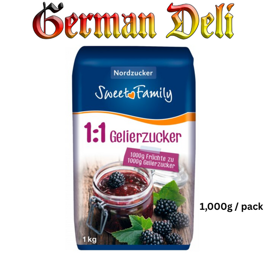 Sweet Family Nordzucker - Preserving Sugar 1:1 - 1000 g pck / Gelierzucker 1:1