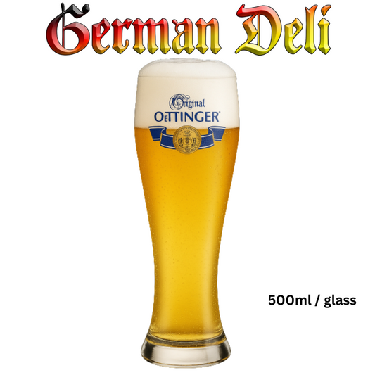 Oettinger 500ml Beer Glass