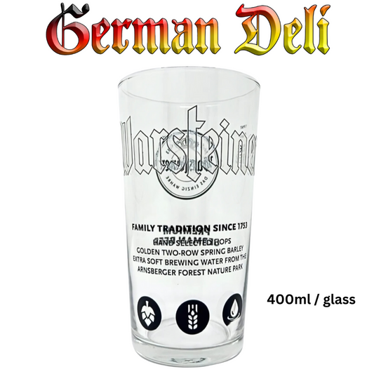 Warsteiner Story Teller Beer Glass 400ml