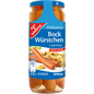 G+G - Delikatess Bockwurst 8 Stück - 530 g Glas / Delikatess Bockwürstchen