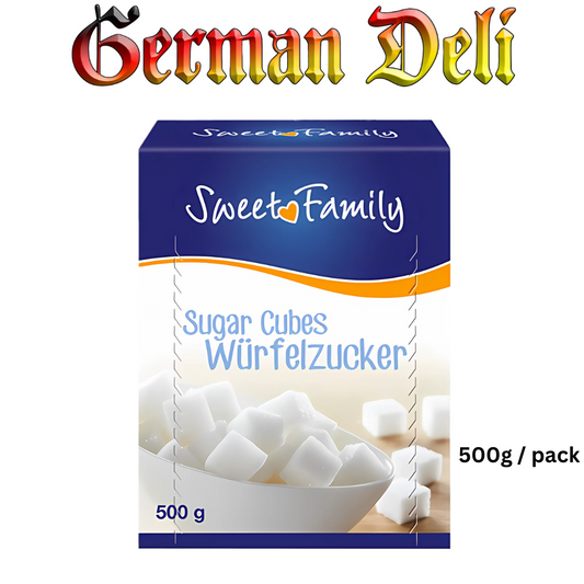 Sweet Family Nordzucker - Sugar Cubes - 500 g pck / Zuckerwürfel