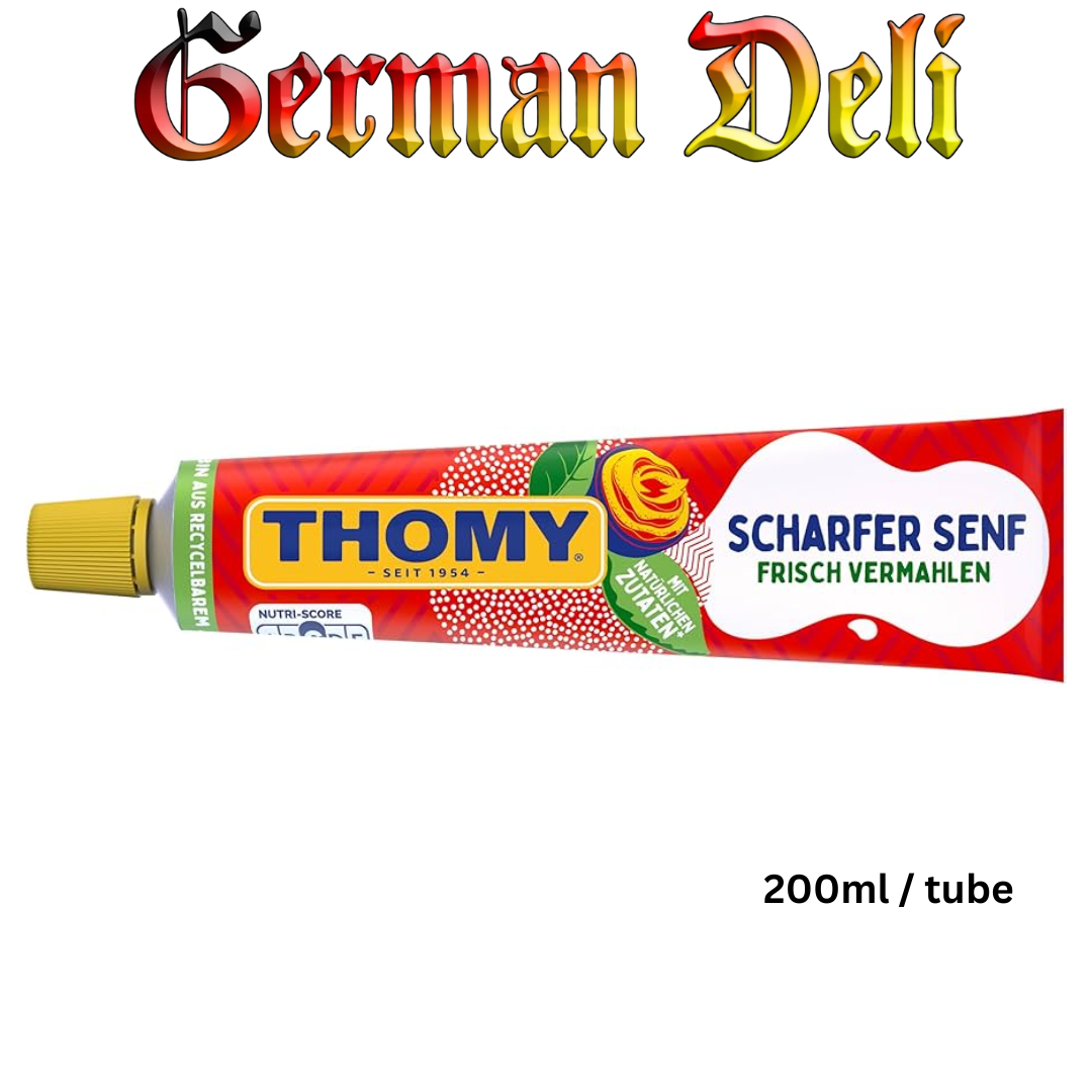 Thomy - Mustard hot - 200 ml tube / Senf scharf