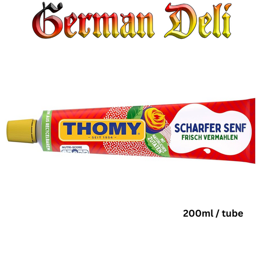 Thomy - Mustard hot - 200 ml tube / Senf scharf