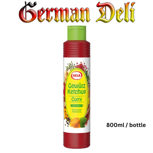 Hela - Catsup Curry 800 ml btl / Curry Ketchup