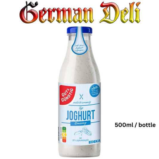 G+G - Yoghurt with Herbs Salad Dressing - 500 ml btl / Joghurt-Kräuter-Salat-Tunke