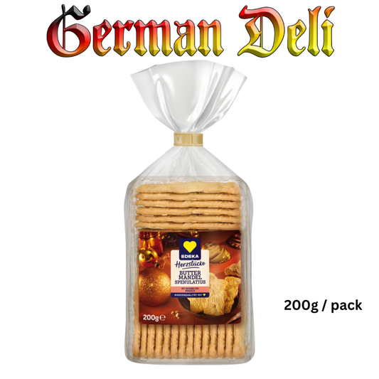 EDEKA - BUTTER MANDELSPEKULATIUS 200G PCK