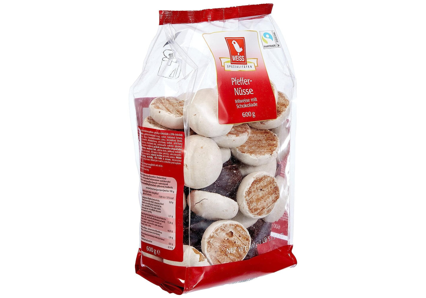Weiss Pfeffernuesse 2 Fach 600g