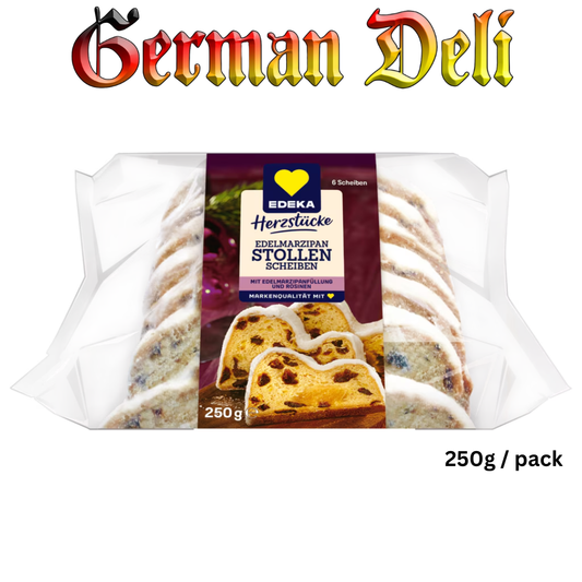EDEKA - CHRISTSTOLLEN SCHEIBEN MARZIPAN 250G