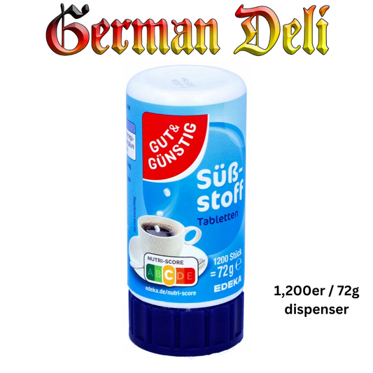 G+G - Sweetener Tablets Dispenser - 1200er can / Sößstoff