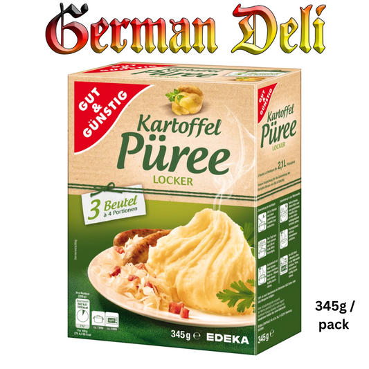 G+G - Mashed Potatoes - 3x4 portions / /Kartoffelpüree 345g
