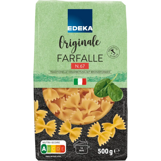 Edeka - Butterfly Noodles - 500 g bag / Farfalle