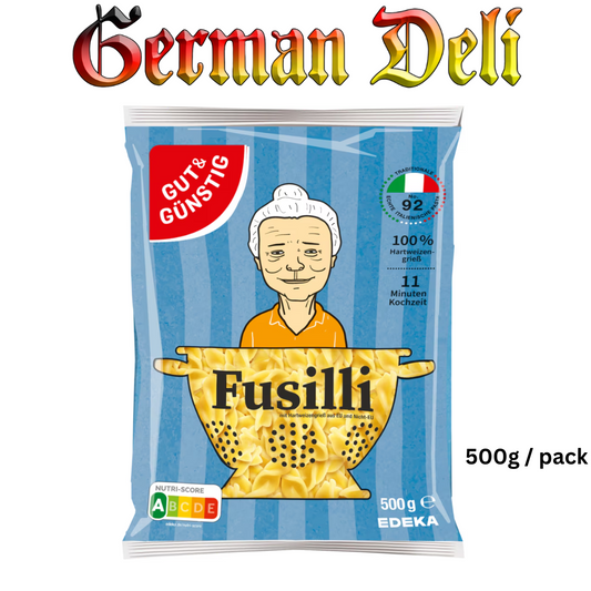 G+G - Fussili Noodles /- 500 g bag / Fussili