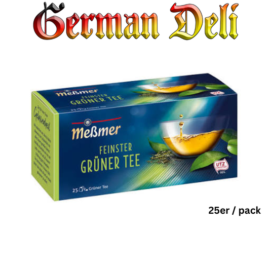 Messmer - Grüner Tee mit Zitrone im Beutel - 20er Packung / Grüner Tee mit Zitrone