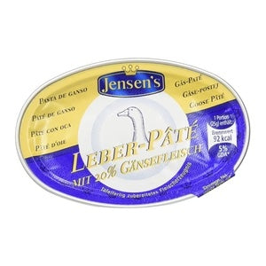 Jensen - Goose Liver Pate - 80 g can / Gänseleberpastete