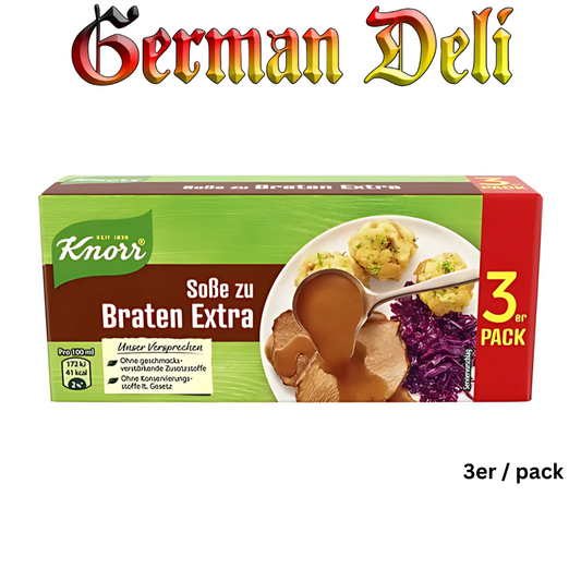 Knorr - Sauce for Meat Dish - 3er pck / Bratensosse Extra