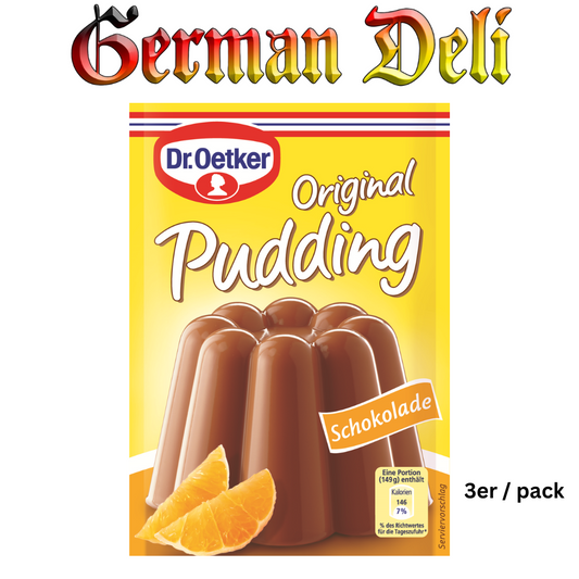 Dr. Oetker - Chocolate Pudding Powder / Schokoladenpudding Pulver