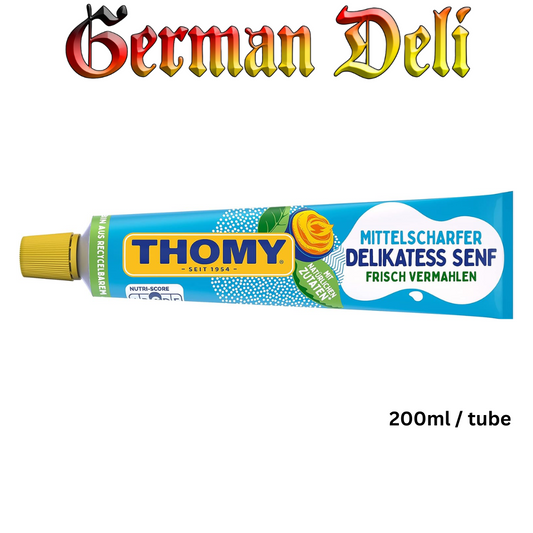 Thomy - Mustard Medium - 200 ml tube / Senf mittelscharf