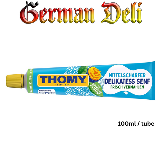 Thomy - Mustard Medium - 100 ml tube / Senf mittelscharf