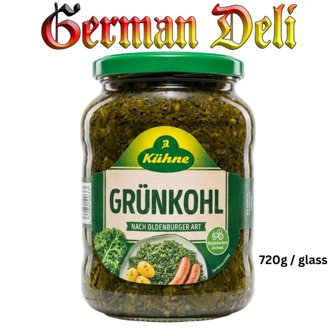 KÜHNE GRÜNKOHL / GREEN KALE - 720ml/glass