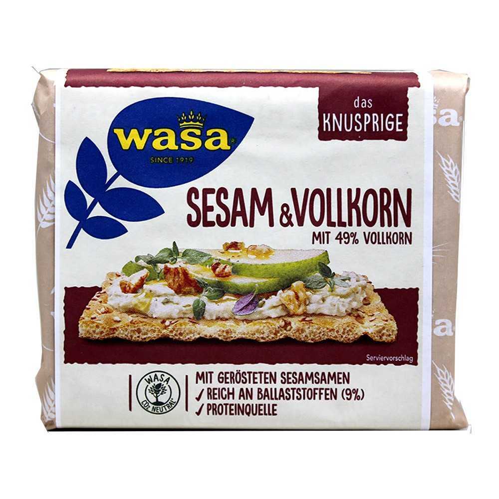 Wasa Sesam+Vollkorn / Sesame Crispbread 200g